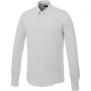 Logotrade business gift image of: Bigelow long sleeve men's pique shirt