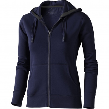 Logo trade corporate gifts picture of: Arora women's full zip hoodie