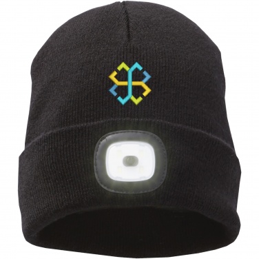 Logo trade promotional giveaways image of: Mighty LED knit beanie