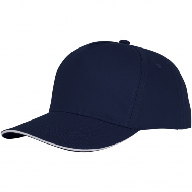 Logo trade advertising product photo of: Ceto 5 panel sandwich cap