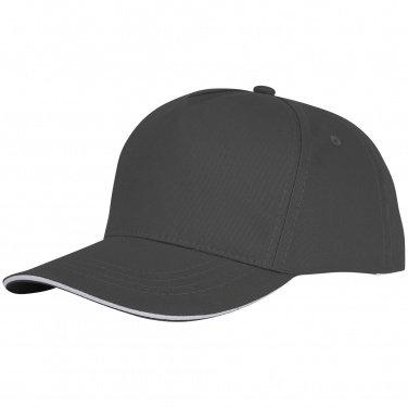 Logotrade advertising products photo of: Ceto 5 panel sandwich cap