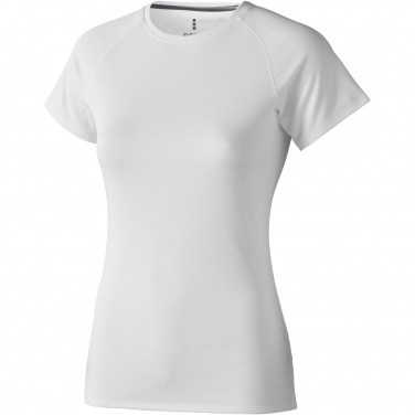 Logo trade promotional merchandise picture of: Niagara short sleeve women's cool fit t-shirt