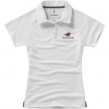 Logo trade promotional gifts picture of: Ottawa short sleeve women's cool fit polo