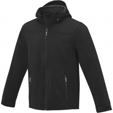 Logo trade promotional merchandise image of: Langley men's softshell jacket