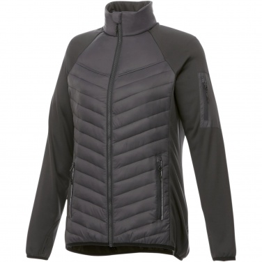 Logo trade promotional giveaways picture of: Banff women's hybrid insulated jacket