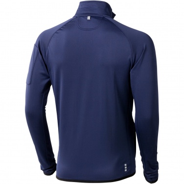 Logo trade promotional merchandise picture of: Mani men's performance full zip fleece jacket