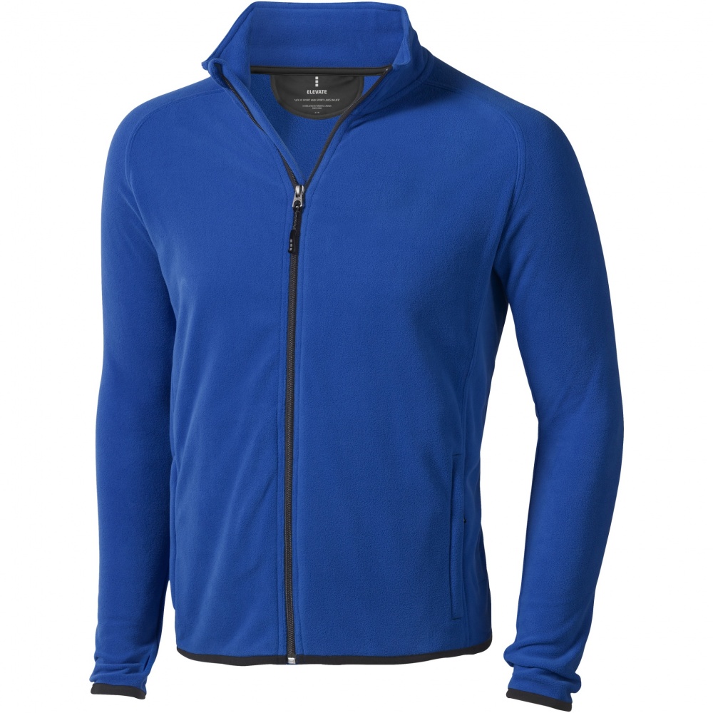 Logo trade promotional items picture of: Brossard men's full zip fleece jacket