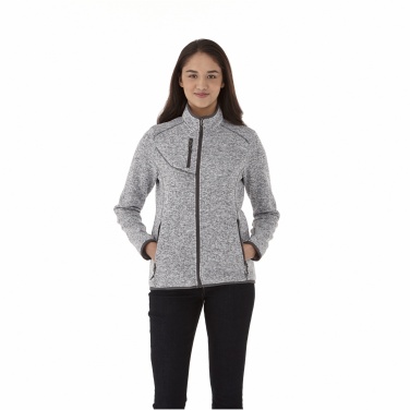 Logo trade corporate gifts image of: Tremblant women's knit jacket