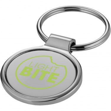 Logotrade promotional giveaway image of: Orlene round keychain