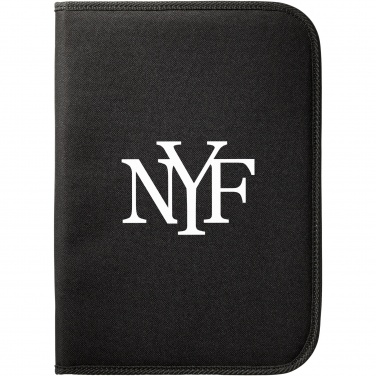 Logotrade promotional item picture of: Berkely A4 zippered portfolio