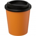 Americano® Espresso 250 ml insulated tumbler, Orange / Solid black