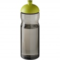 H2O Active® Eco Base 650 ml dome lid sport bottle, Charcoal / Lime green