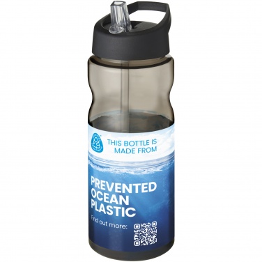 Logo trade promotional products image of: H2O Active® Eco Base 650 ml spout lid sport bottle