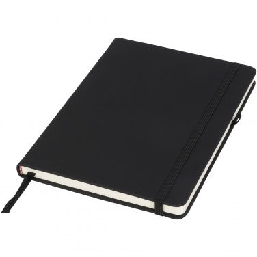 Logo trade promotional merchandise image of: Noir medium notebook