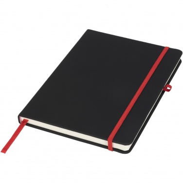 Logo trade business gifts image of: Noir medium notebook