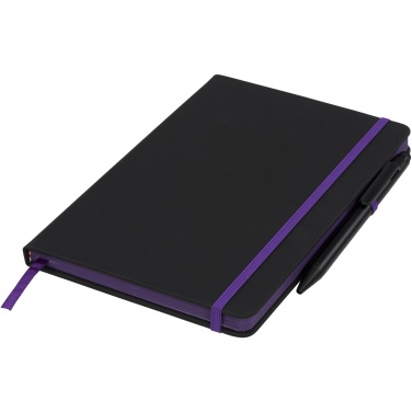 Logo trade promotional products image of: Noir Edge medium notebook