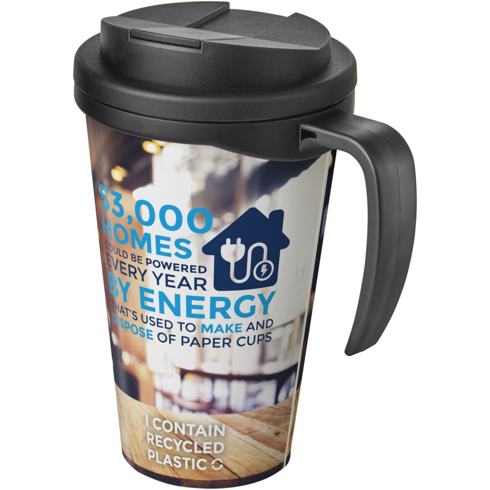 Logotrade promotional merchandise photo of: Brite-Americano® Grande 350 ml mug with spill-proof lid