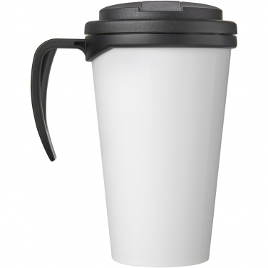 Logo trade business gifts image of: Brite-Americano® Grande 350 ml mug with spill-proof lid