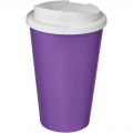 Americano® 350 ml tumbler with spill-proof lid, Purple / White