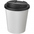 Americano® Espresso 250 ml tumbler with spill-proof lid, White / Solid black