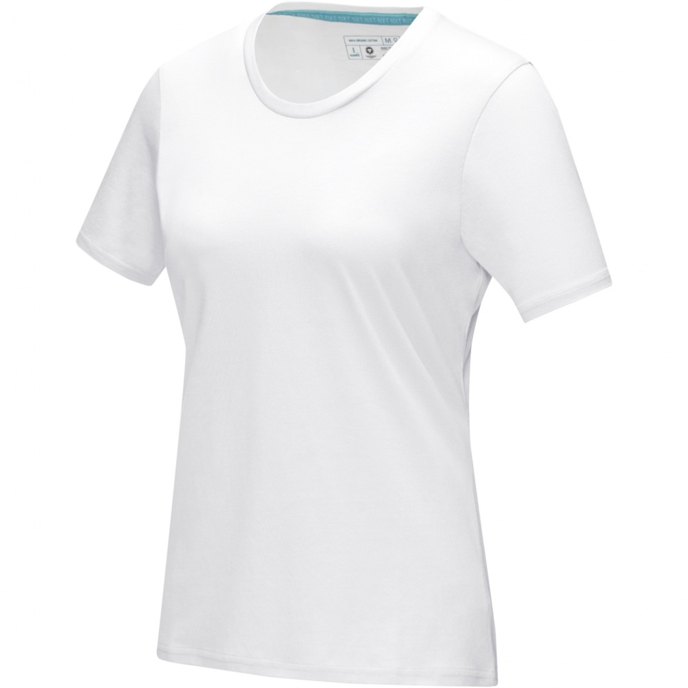 Logo trade promotional items picture of: Azurite short sleeve women’s organic t-shirt