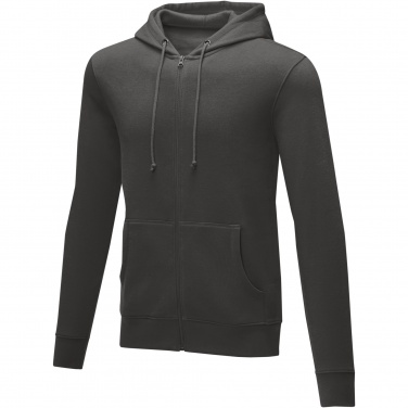 Logo trade promotional merchandise image of: Theron men’s full zip hoodie