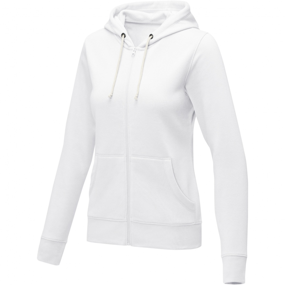 Logo trade promotional items image of: Theron women’s full zip hoodie