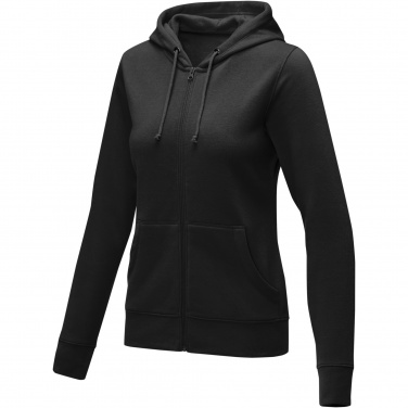 Logo trade promotional products picture of: Theron women’s full zip hoodie