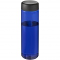 H2O Active® Vibe 850 ml screw cap water bottle, Blue / Solid black