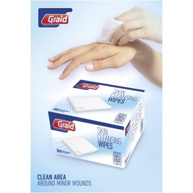 Logo trade promotional merchandise photo of: Elisabeth cleansing wipes