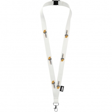 Logotrade promotional gift picture of: Tom recycled PET lanyard with breakaway closure