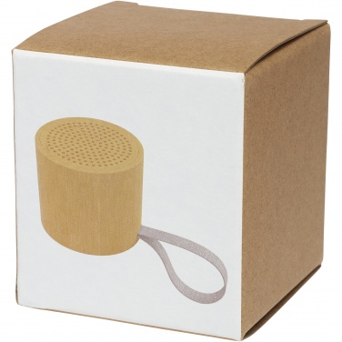 Logo trade promotional merchandise photo of: Lako bamboo Bluetooth® speaker 