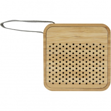 Logo trade business gifts image of: Arcana bamboo Bluetooth® speaker