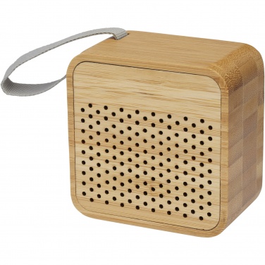 Logo trade business gifts image of: Arcana bamboo Bluetooth® speaker