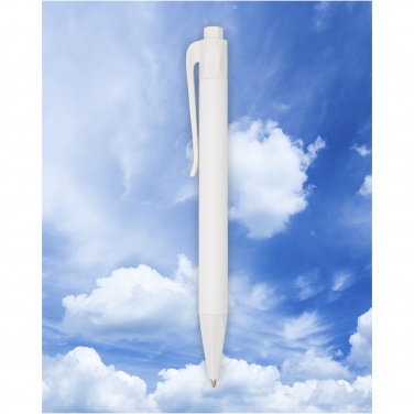 Logo trade promotional items image of: Terra corn plastic ballpoint pen