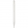 Terra corn plastic ballpoint pen, White