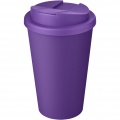 Americano® Eco 350 ml recycled tumbler with spill-proof lid, Purple