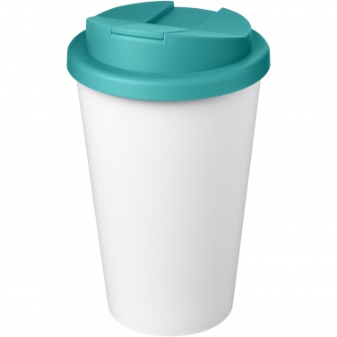 Logo trade promotional gifts picture of: Americano® Eco 350 ml recycled tumbler with spill-proof lid