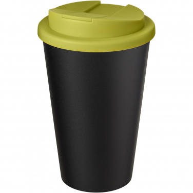 Logo trade promotional gifts image of: Americano® Eco 350 ml recycled tumbler with spill-proof lid