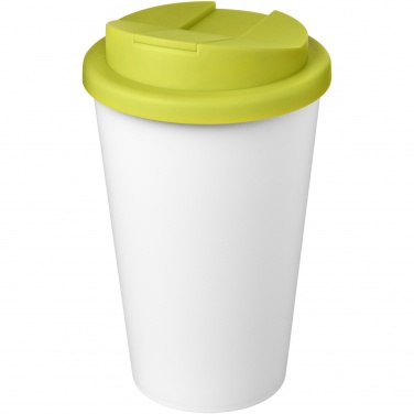 Logotrade promotional giveaway image of: Americano® Eco 350 ml recycled tumbler with spill-proof lid