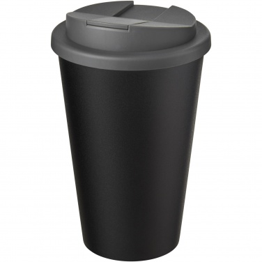 Logo trade promotional items image of: Americano® Eco 350 ml recycled tumbler with spill-proof lid