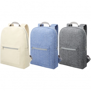 Logotrade corporate gift image of: Pheebs 450 g/m² recycled cotton and polyester backpack 10L