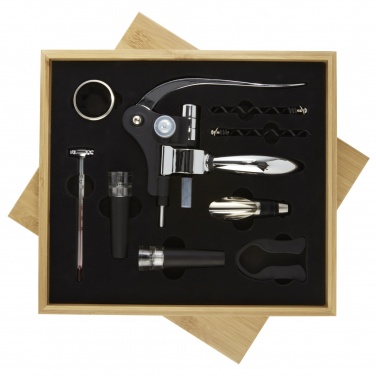 Logo trade corporate gifts picture of: Malbick 9-piece wine set