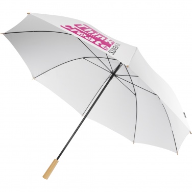 Logo trade promotional gift photo of: Romee 30'' windproof recycled PET golf umbrella