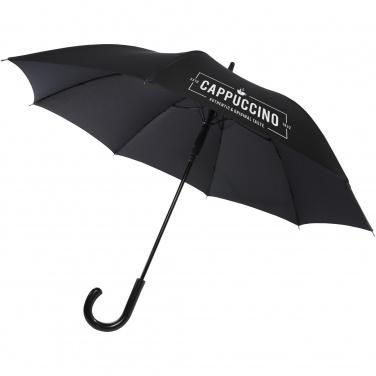 Logotrade promotional products photo of: Fontana 23" auto open umbrella with carbon look and crooked handle