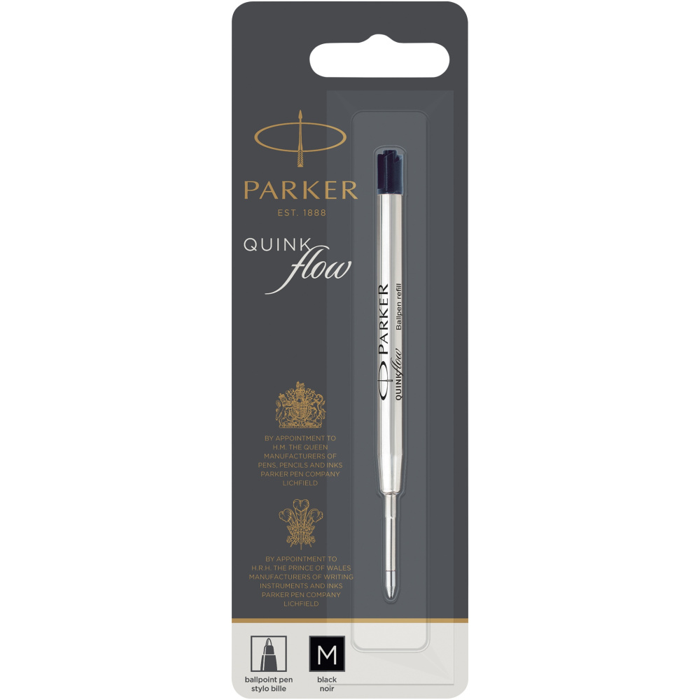 Logo trade promotional merchandise image of: Parker Quinkflow ballpoint pen refill