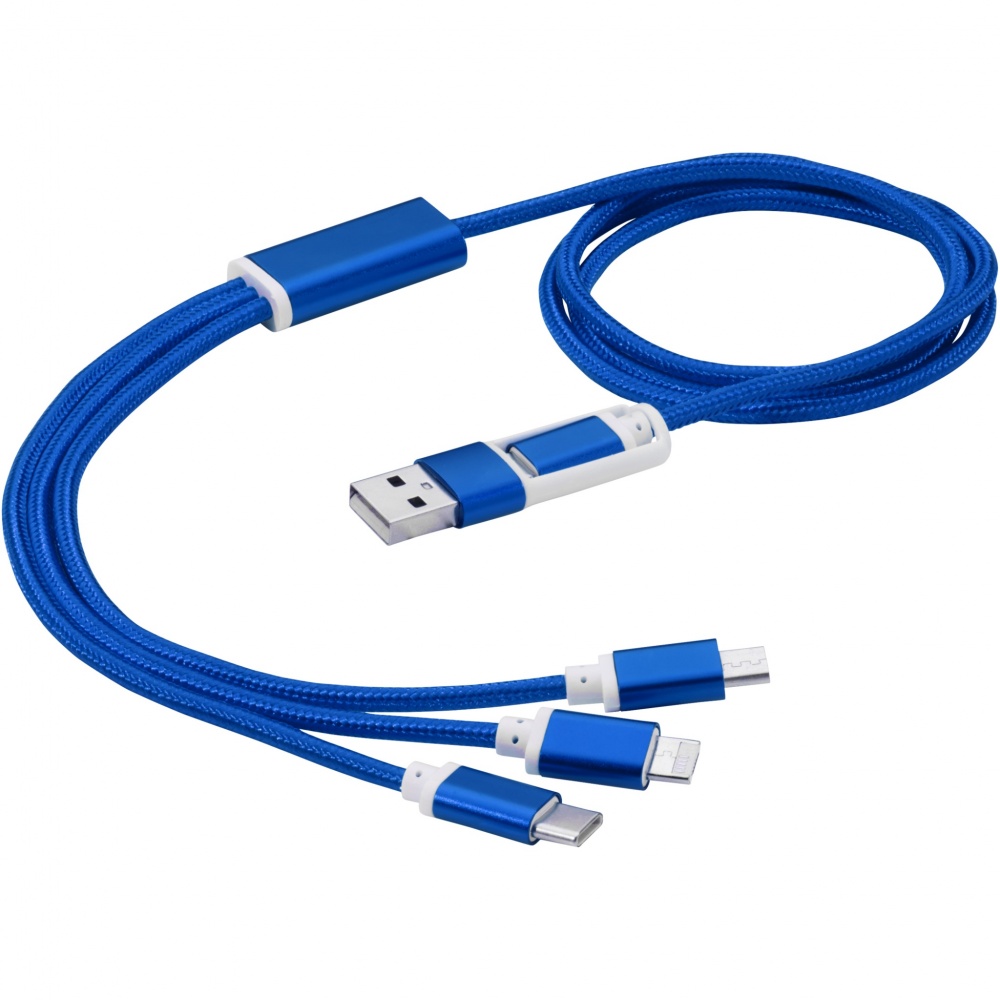 Logo trade promotional giveaway photo of: Versatile 5-in-1 charging cable