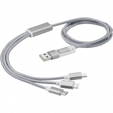 Logo trade promotional gifts picture of: Versatile 5-in-1 charging cable