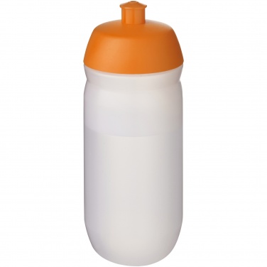 Logo trade promotional products image of: HydroFlex™ Clear 500 ml squeezy sport bottle