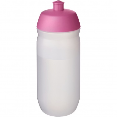 Logotrade corporate gift image of: HydroFlex™ Clear 500 ml squeezy sport bottle